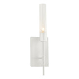 Hubbardton Forge 2019 White Clear Glass (ZM) Vela Sconce