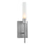 Hubbardton Forge 2019 Vintage Platinum Frosted Glass (FD) Vela Sconce