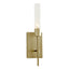 Hubbardton Forge 2019 Modern Brass Clear Glass (ZM) Vela Sconce