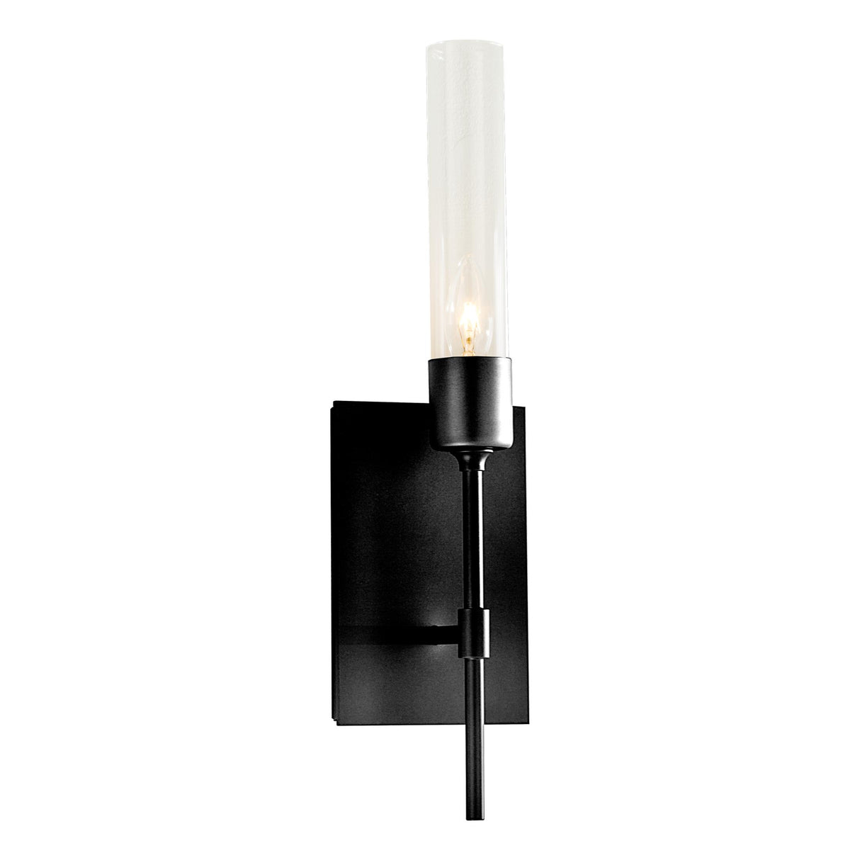 Hubbardton Forge 2019 Ink Clear Glass (ZM) Vela Sconce