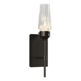 Hubbardton Forge 2019 Oil Rubbed Bronze Crystal Luma Sconce