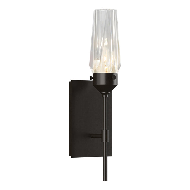 Hubbardton Forge 2019 Oil Rubbed Bronze Crystal Luma Sconce
