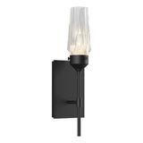 Hubbardton Forge 2019 Black Crystal Luma Sconce