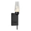 Hubbardton Forge 2019 Black Crystal Luma Sconce