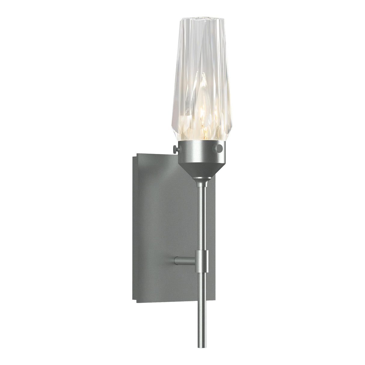 Hubbardton Forge 2019 Vintage Platinum Crystal Luma Sconce