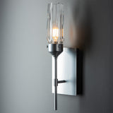 Hubbardton Forge 2019 Sterling Crystal Luma Sconce