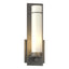 Hubbardton Forge 2009 Natural Iron Opal Glass (GG) New Town Sconce