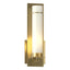 Hubbardton Forge 2009 Modern Brass Opal Glass (GG) New Town Sconce