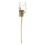 Hubbardton Forge 2010 Modern Brass Clear Glass with Opal Diffuser (ZU) Right Antasia Double Glass 1 Light Sconce