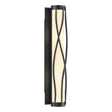 Hubbardton Forge 2015 Black Opal Glass (GG) Twine Sconce