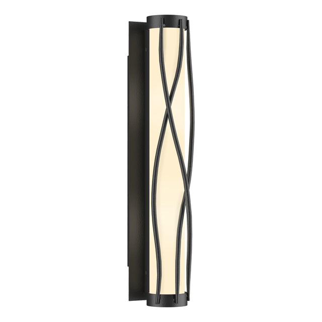 Hubbardton Forge 2015 Black Opal Glass (GG) Twine Sconce