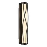 Hubbardton Forge 2015 Oil Rubbed Bronze Opal Glass (GG) Twine Sconce