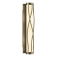Hubbardton Forge 2015 Soft Gold Opal Glass (GG) Twine Sconce