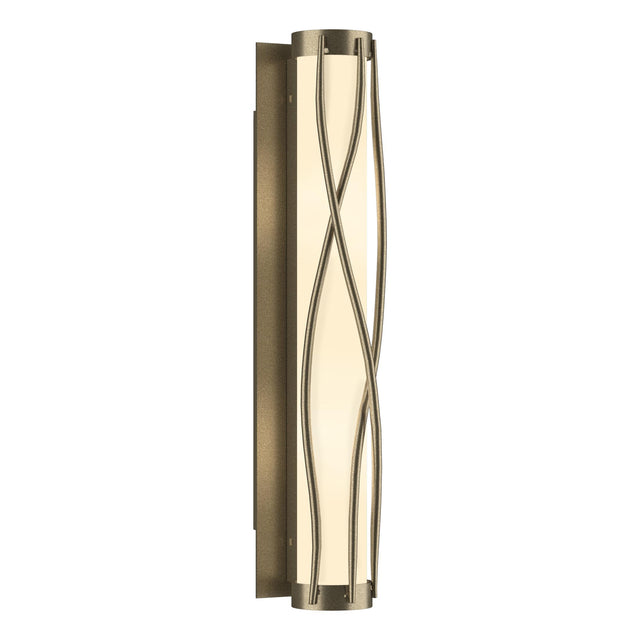 Hubbardton Forge 2015 Soft Gold Opal Glass (GG) Twine Sconce