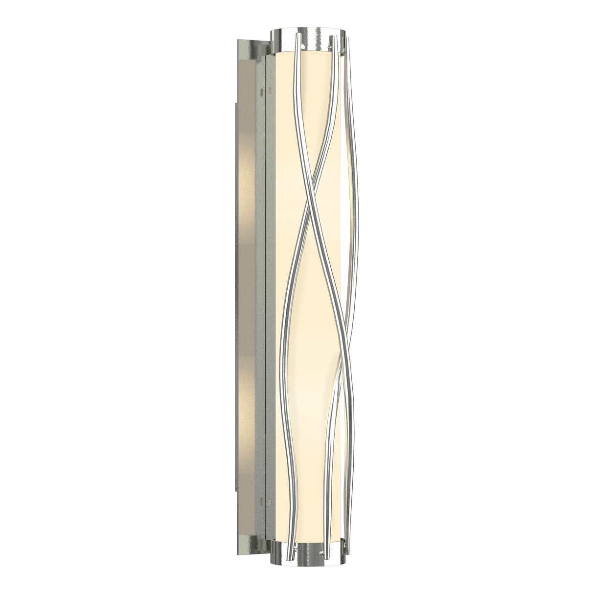 Hubbardton Forge 2015 Sterling Opal Glass (GG) Twine Sconce