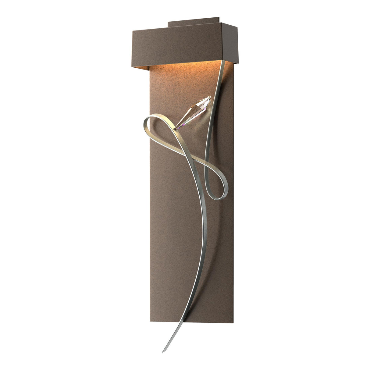 Hubbardton Forge 2017 Bronze Vintage Platinum Rhapsody LED Sconce