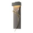 Hubbardton Forge 2017 Dark Smoke Modern Brass Rhapsody LED Sconce