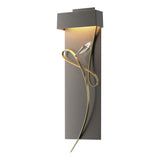 Hubbardton Forge 2017 Dark Smoke Modern Brass Rhapsody LED Sconce