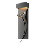 Hubbardton Forge 2017 Black Black Rhapsody LED Sconce