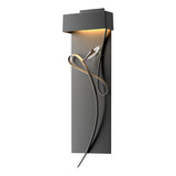 Hubbardton Forge 2017 Black Natural Iron Rhapsody LED Sconce