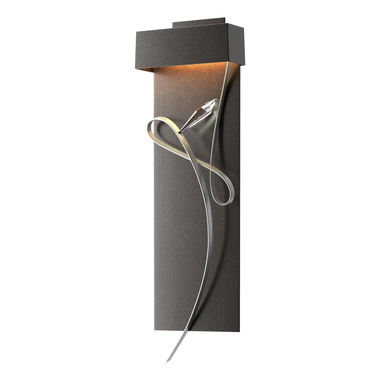 Hubbardton Forge 2017 Oil Rubbed Bronze Vintage Platinum Rhapsody LED Sconce