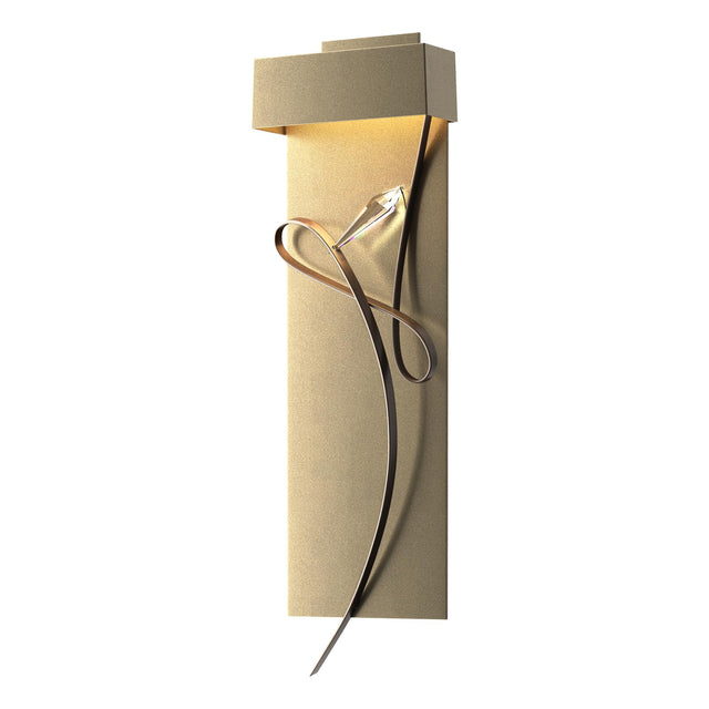 Hubbardton Forge 2017 Soft Gold Bronze Rhapsody LED Sconce