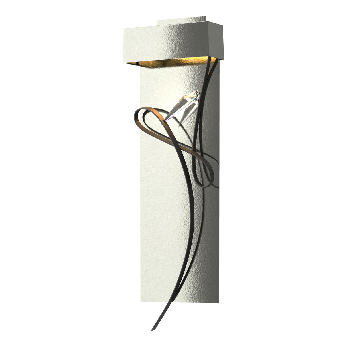 Hubbardton Forge 2017 Sterling Black Rhapsody LED Sconce