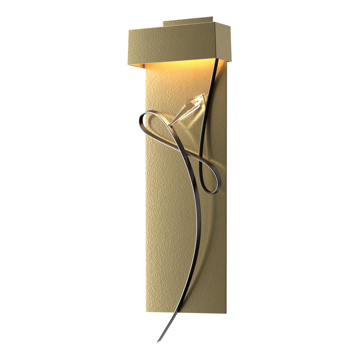 Hubbardton Forge 2017 Modern Brass Oil Rubbed Bronze Rhapsody LED Sconce