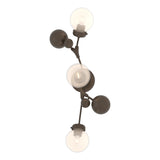 Hubbardton Forge 2019 Bronze Opaline Glass (WF) Sprig Sconce