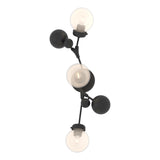 Hubbardton Forge 2019 Black Opaline Glass (WF) Sprig Sconce