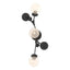 Hubbardton Forge 2019 Black Opaline Glass (WF) Sprig Sconce