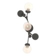 Hubbardton Forge 2019 Natural Iron Opaline Glass (WF) Sprig Sconce