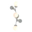 Hubbardton Forge 2019 Vintage Platinum Opal Glass (GG) Sprig Sconce