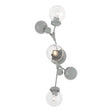 Hubbardton Forge 2019 Vintage Platinum Water Glass (LL) Sprig Sconce