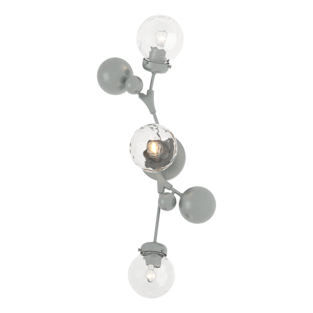 Hubbardton Forge 2019 Vintage Platinum Water Glass (LL) Sprig Sconce