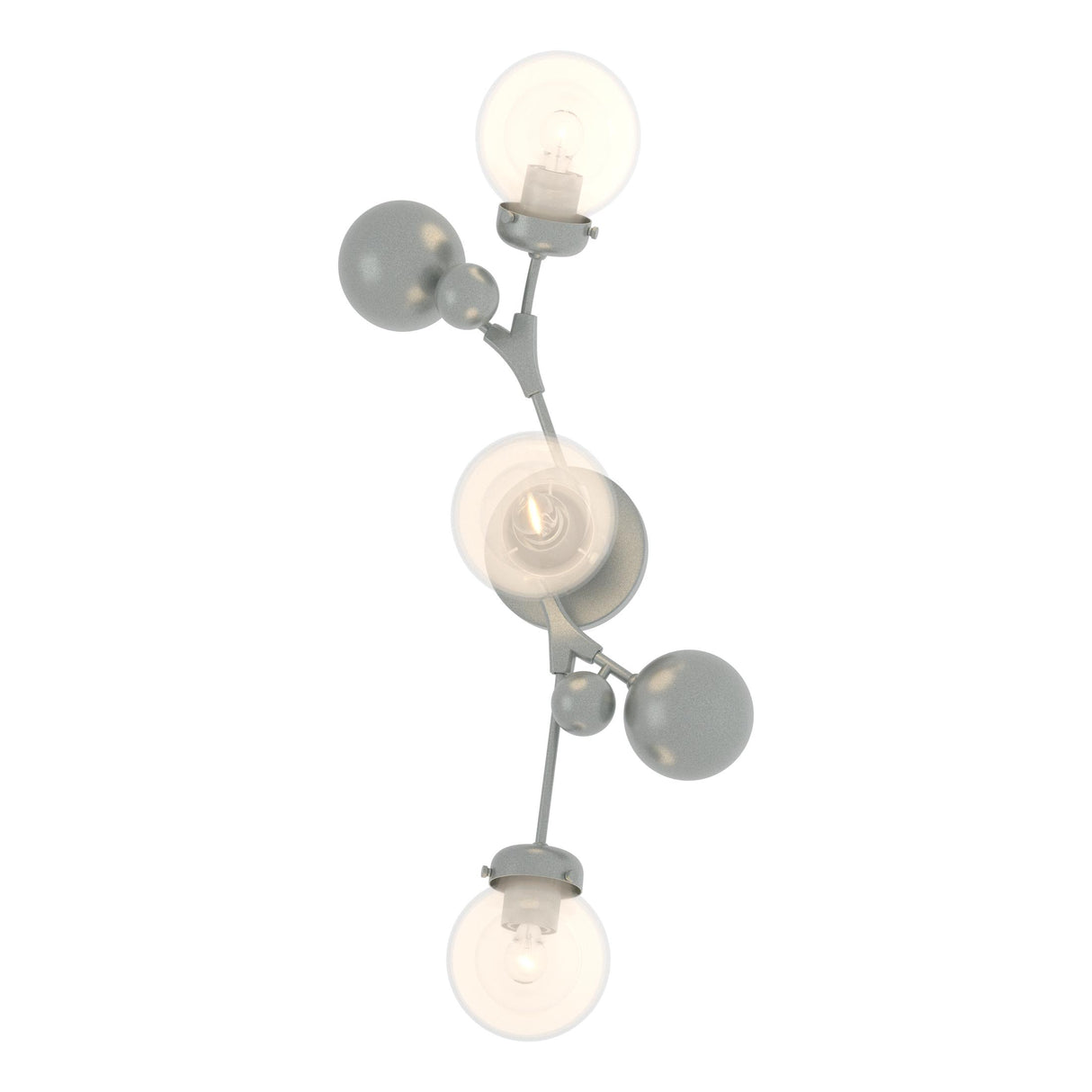 Hubbardton Forge 2019 Vintage Platinum Opaline Glass (WF) Sprig Sconce