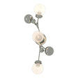 Hubbardton Forge 2019 Sterling Opaline Glass (WF) Sprig Sconce