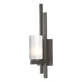 Hubbardton Forge 2010 Oil Rubbed Bronze Opal Glass (GG) Right Ondrian 1 Light Sconce