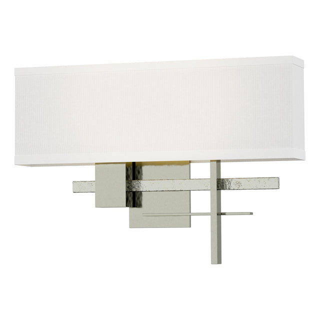 Hubbardton Forge 2014 Sterling Sterling Natural Anna Shade (SF) Cosmo Sconce