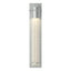 Hubbardton Forge 2013 Vintage Platinum Seeded Clear Glass (II) Airis Sconce