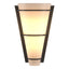 Hubbardton Forge 2001 Dark Smoke Opal Glass (GG) Suspended Half Cone Sconce