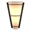 Hubbardton Forge 2001 Black Opal Glass (GG) Suspended Half Cone Sconce