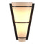 Hubbardton Forge 2001 Oil Rubbed Bronze Opal Glass (GG) Suspended Half Cone Sconce