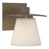 Hubbardton Forge 2010 Soft Gold Opal Glass (GG) Wren 1 Light Sconce