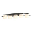Hubbardton Forge 2009 Natural Iron Opal Glass (GG) Arc Ellipse 5 Light Sconce