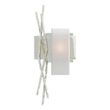 Hubbardton Forge 2012 Sterling Opal Glass (GG) Right Brindille Sconce