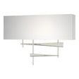Hubbardton Forge 2013 Sterling Natural Anna Shade (SF) Cavaletti Sconce
