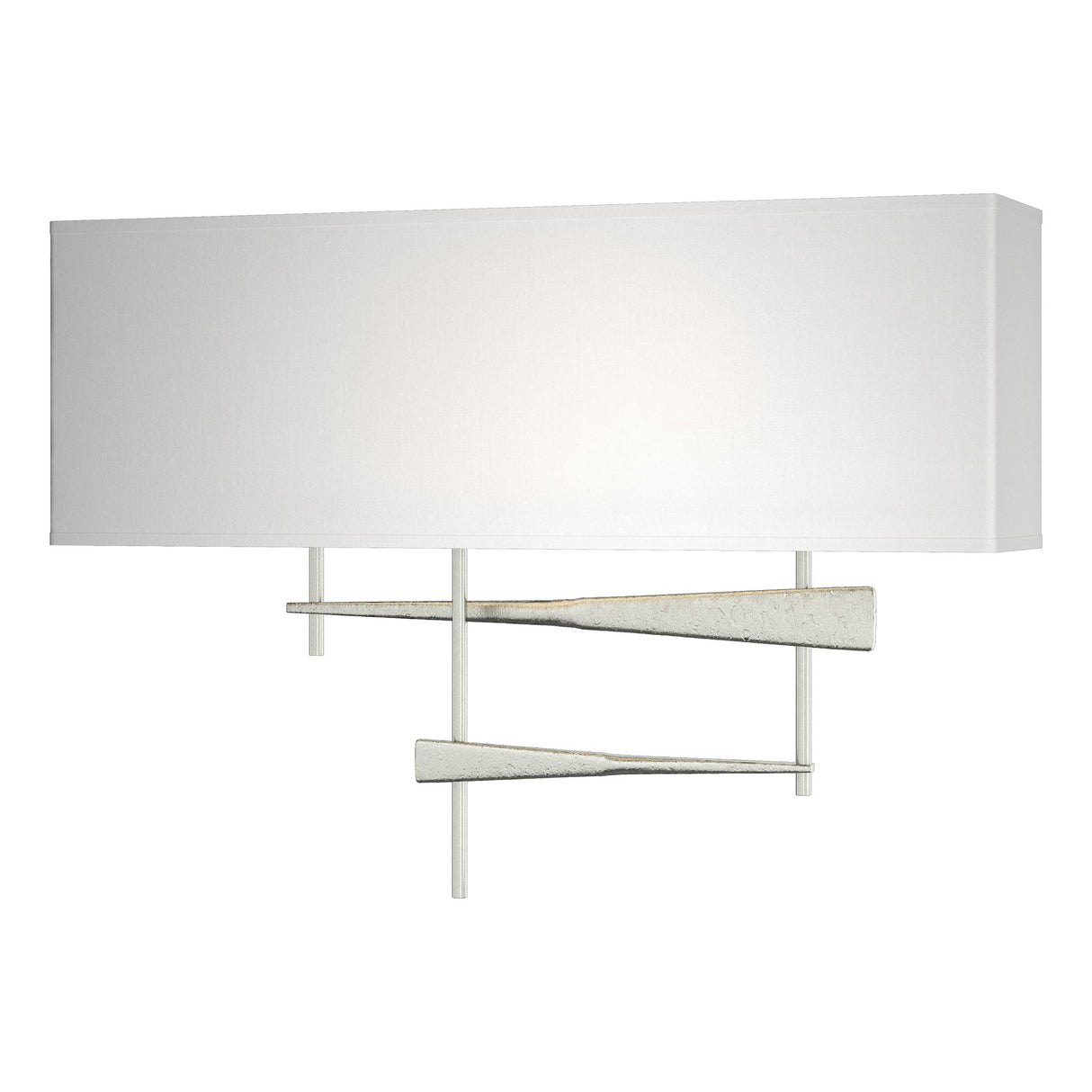 Hubbardton Forge 2013 Sterling Natural Anna Shade (SF) Cavaletti Sconce
