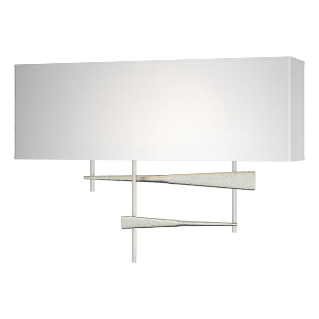 Hubbardton Forge 2013 Sterling Natural Anna Shade (SF) Cavaletti Sconce