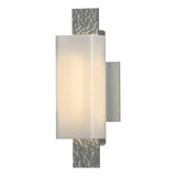 Hubbardton Forge 2014 Vintage Platinum Opal Glass (GG) Oceanus 1 Light Sconce